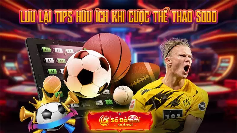 Lưu lại tips hữu ích khi cược thể thao SODO