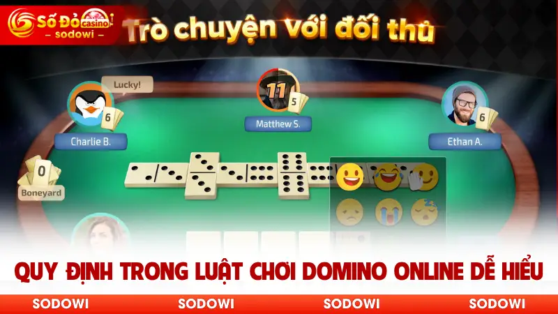 Quy định trong luật chơi domino online dễ hiểu
